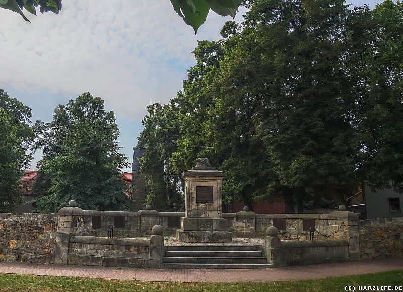 Das Kriegerdenkmal in Westerhausen