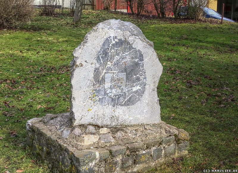 Gedenkstein zur 800-Jahr-Feier von Elbingerode