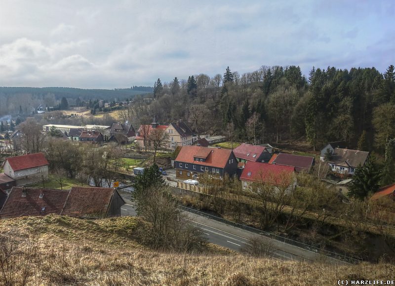 Aussicht vom Bockberg auf Rothehütte