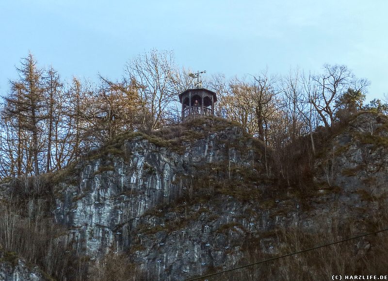 Der Aussichtspavillon auf dem Hohen Kleef