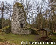 Blick zum Bergfried