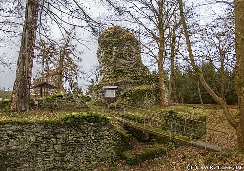 Die Burgruine Königsburg