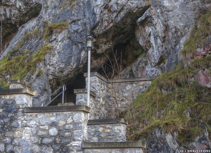 Der Ausgang der Hermannshöhle