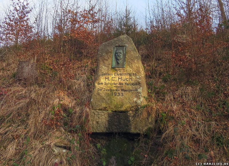 Der Huchstein an der Steinernen Renne