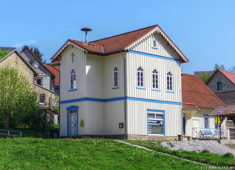 Die Alte Schule und einstige Kirche von Neuwerk