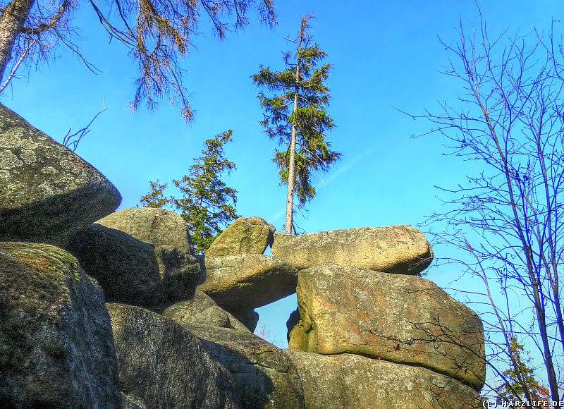 Ein außergewöhnlicher Standort auf einer Granitklippe