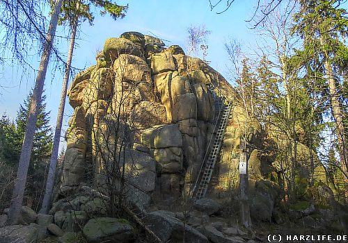 Wanderung zum Ottofelsen