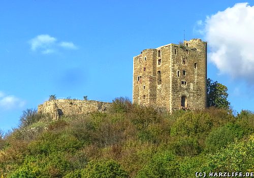 Burgruine Arnstein - Bergfried und Palas