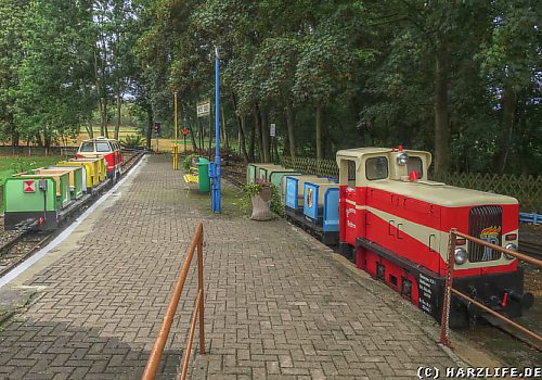 Fahrzeuge der Parkeisenbahn Vatterode