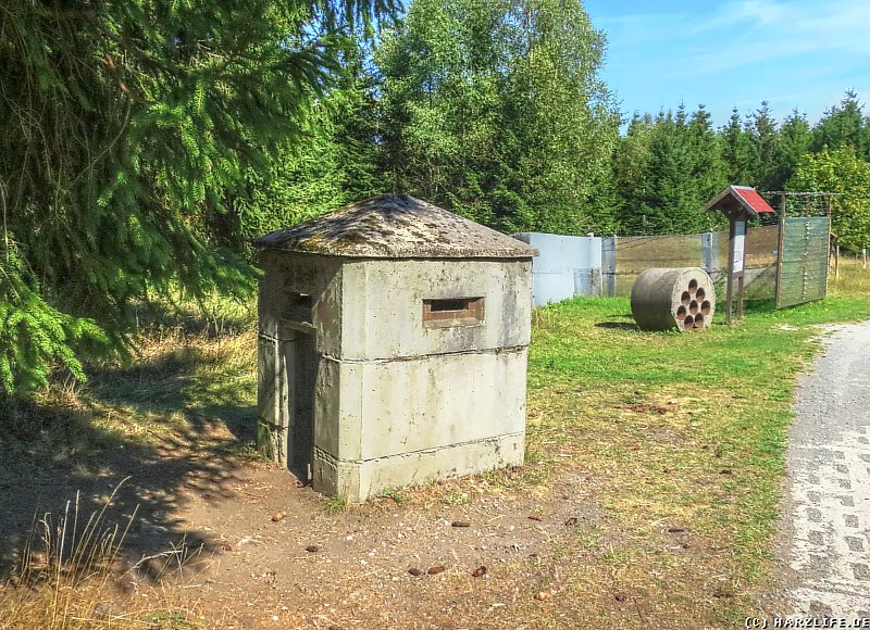 Erdbunker aus Beton