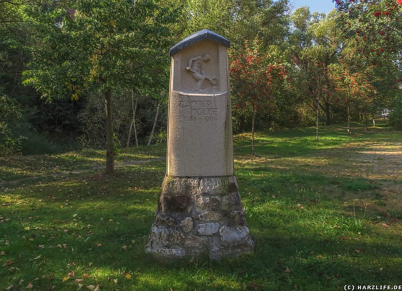 Das Hüttedenkmal in Tanne