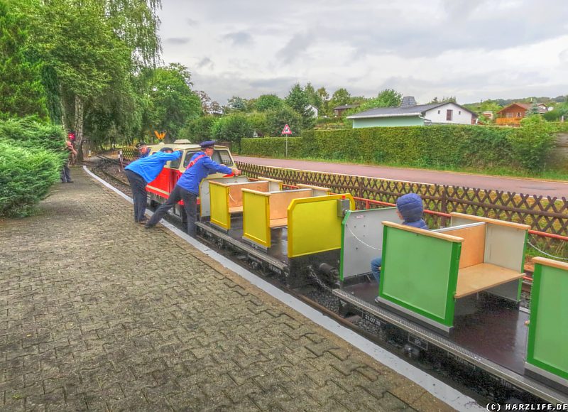 Rangierarbeiten im Bahnhof Wippergrund