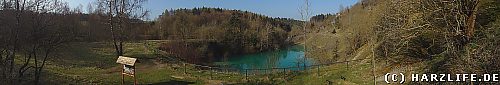 Blauer See - Ansicht von Nordosten